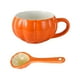 thumbnail image 3 of Taza De Calabaza De Halloween, Taza De Cerámica única Para Hombres Y Mujeres, De 10oz, Para Café, Hogar, Oficina, Taza Y Cuchara, 3 of 5