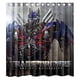 thumbnail image 1 of Cortina de ducha de la película Transformers 4: La Era de la Extinción, juego de cortina de baño con ganchos, tamaño 66 x 72 pulgadas, 1 of 3