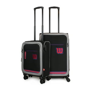 Wilson - Pack 2 Maletas S (10 Kg) +M (20 Kg) Sporting Negro-Gris