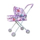 thumbnail image 5 of Cochecito De Mu?ecas Plegable Interactivo De Desarrollo Con Ruedas De Doble Fila, Color Violeta, 5 of 5