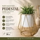 thumbnail image 5 of Porta Macetero Pedestal Maceta Plantas Metalico Decorativo blanco, 5 of 9