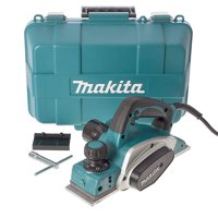 Cepilladora Makita Kp0800K 3-1/4 Con Estuche Para Herramientas De 6,5 A, Color Azul