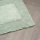 thumbnail image 2 of Tapete de Baño Laura Ashley con Borde de Volantes 100% Algodón Verde 50x85 cm, 2 of 8