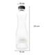 thumbnail image 3 of Pack 6 Botellas Plasticas Transparentes Botella C/tapa 800ml Transparente, 3 of 10