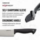 thumbnail image 4 of Cuchillo Farberware Edgekeeper Santoku de 12,7 cm con autoafilable, 4 of 7