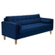 thumbnail image 2 of Sofa Retro 3CG Felpa 04 Azul Marino, 2 of 6