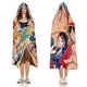 thumbnail image 3 of One Piece Manta Capa con Capucha Anti-Bolitas, Manta de Lana Ártica Suave, Manta Portátil de Felpa Ligera y Lujosa, Poncho para Siesta en Casa y Oficina, 100*130cm, 3 of 6