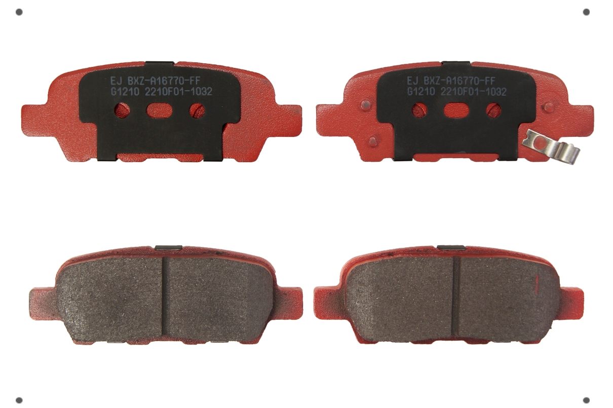 Ital Brakes Pm - Set Pastillas Frenos Ital Brakes Traseras Para Nissan Leaf 2013 2013
