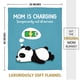 thumbnail image 5 of Manta Craftique Mom is Charging, franela suave, 152 x 127 cm, 5 of 7