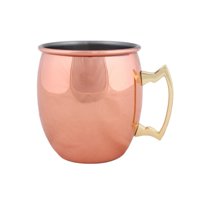 Jarra Moscow Mule Liso 500Ml Cobre Acero Inoxidable Lugano