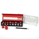 thumbnail image 2 of Set de dados D&D New Adventure con funda magnética roja y funda negra, 2 of 3
