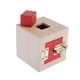 thumbnail image 4 of Montessori Juguetes Ni?os Educación Temprana Ense?anza Ayudas CUBE Juguete De Madera Rojo, 4 of 5