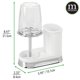 thumbnail image 4 of Soporte para pasta de dientes y cepillos de dientes mDesign Hyde Collection, 4 of 9