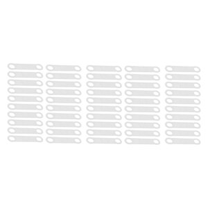 Magideal - 50X Empuñaduras De Silicona Para Colgar Ropa Tiras Para Colgar Percha De Exhibición Empuñaduras Antideslizantes Reemplazo Para El Hogar Armario Percha