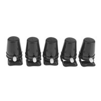 Magideal - 5 Piezas De Juguete Para Correr, Mecanismo De Relojería, Mecanismo De Relojería, Juguete De Mecanismo De Relojería Para Niños Para Manualidades, Educa Negro