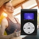 thumbnail image 4 of Reproductor de MP3 portátil con pantalla LCD y clip trasero deportivo, compatible con tarjetas de memoria (negro), 4 of 8