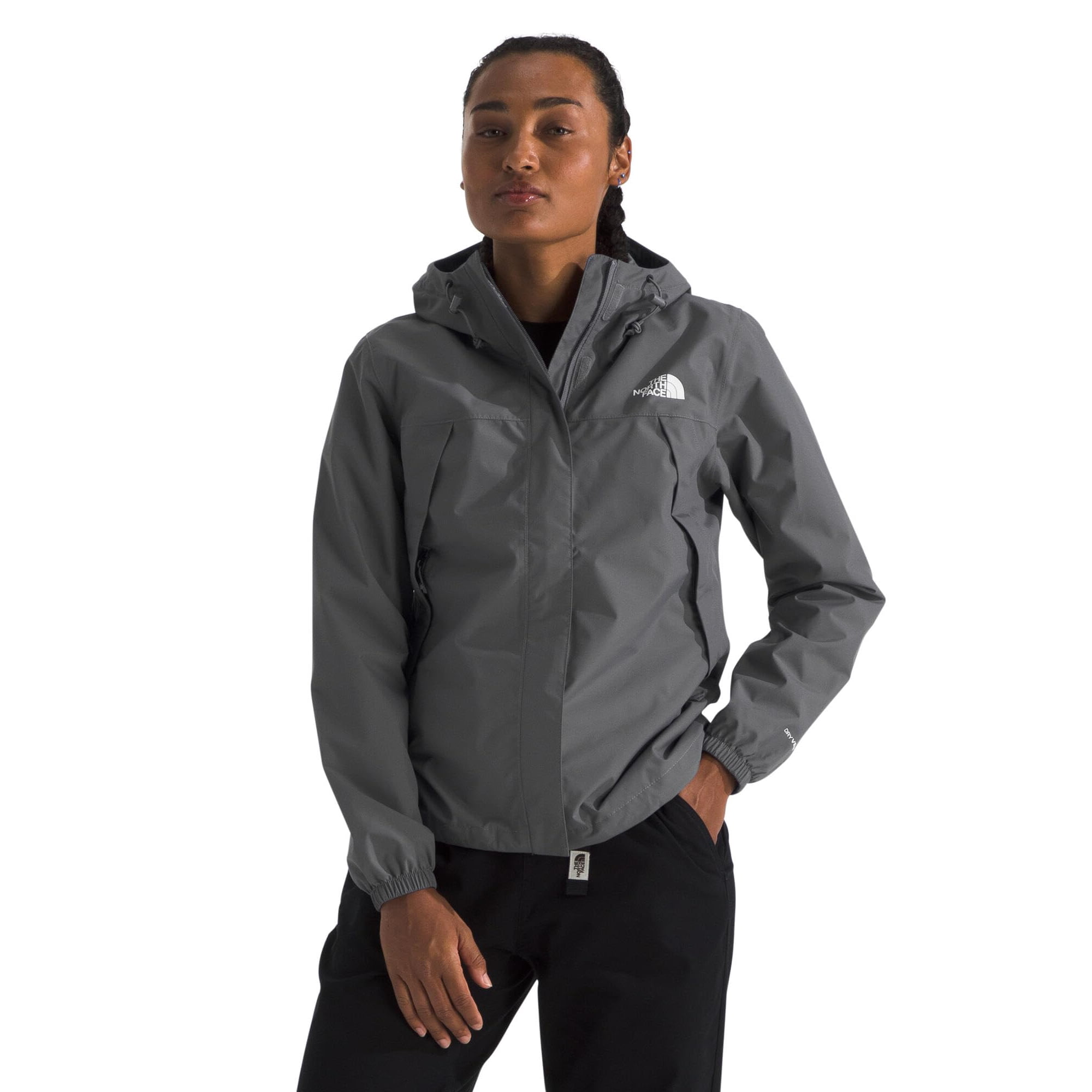 Chubasquero The North Face Antora Para Mujer - Smoked Pearl