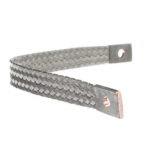 Soliot - Conector Jumper Tierra Para Riel Solar 20Cm