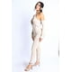 thumbnail image 4 of Conjunto con Cuello Halter Cruzado, Escote Tipo Cerradura y Hombros Descubiertos con Detalles Overlock, 4 of 8