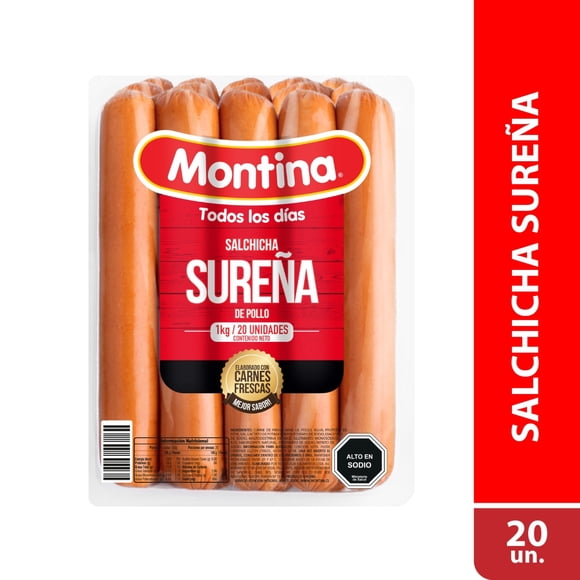 Salchicha Sureña 20 Un, 1 kg