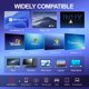 thumbnail image 3 of Unidad externa CD/DVD BPAKDU USB 3.0 Hub 4 USB + Type‑C, 3 of 7