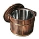 thumbnail image 3 of Cubo De Arroz Japonés, Bandeja Redonda Multiusos, Barril De Madera Para Sushi Para Cocina, 20cm B, 3 of 4