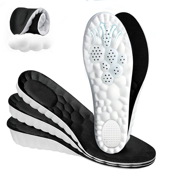 Plantillas BOOTMOON 4D Cloud para aumentar la altura, 3 pares