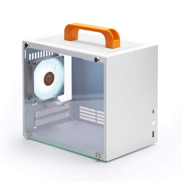 Gabinete para PC Gamer SGPC K66 Lite Compacto Mini-ITX con Cooler de CPU de 135mm