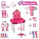 thumbnail image 4 of Set de tocador Play22 Pretend Play para niñas con espejo y taburete, 21 unidades, 4 of 9