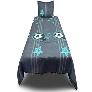 Todo Para El Hogar - Cubrecama Quilt Infantil Niño Pelota Mas Juegos Sabanas 5 Piezas