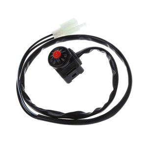 Magideal - Interruptor De Manillar Kill Stop, Interruptor De Apagado Del Motor Del Manillar, Botones Universales Duraderos Para Motocicleta Quad Atv, Interruptor