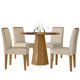 thumbnail image 1 of Juego Comedor Isa Amada Light 4 Sillas Café, 1 of 6