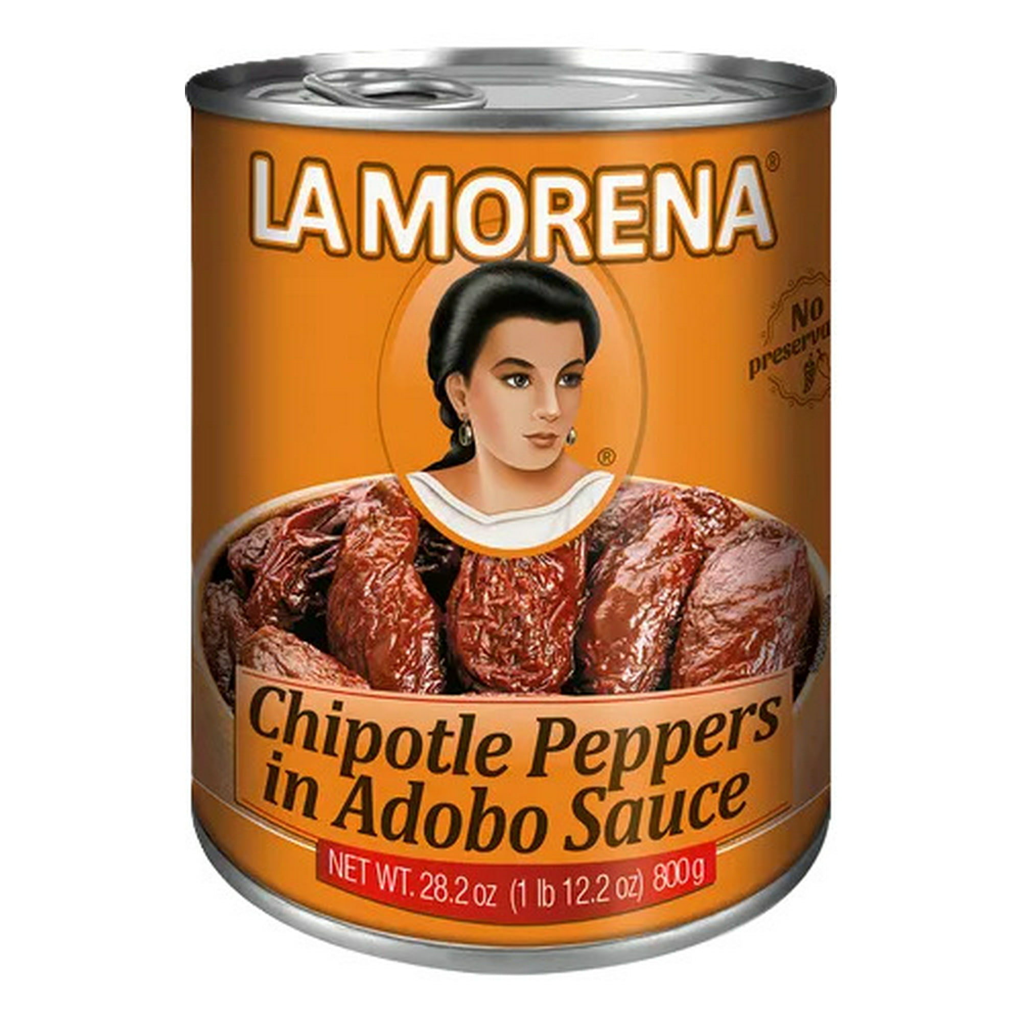 La Morena Chiles Chipotles Adobados 800g