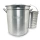 thumbnail image 1 of Stockpot Bayou Classic de aluminio de 57 litros con cesta de 40 x 46 cm, 1 of 8