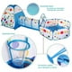 thumbnail image 3 of Juguete Carpa 3 En 1 Tunel Piscina De Pelotas Infantil Azul, 3 of 6