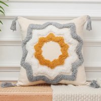 Todohogarsantiagodechile - Cojín Bohemio/Nórdico - Diseño Geométrico New1