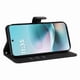 thumbnail image 3 of Funda tipo cartera con tapa para Motorola MOTO G57 Power 5G con tarjetero, soporte y cubierta magnética Negro, 3 of 5