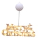 thumbnail image 1 of Luces LED Navideñas Con Letras, Letrero Iluminado Navideño Para Coronas, Fiestas Al Aire Libre, 1 of 5