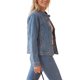 thumbnail image 4 of INSPIRE CHIC Chaqueta de Mezclilla para Mujer Casual de Mangas Largas Lavada con Botones Cuello Redondo Chaquetas de Jean Azul Claro Medio, 4 of 6
