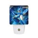 thumbnail image 1 of Megaman Luz nocturna LED con sensor de anochecer a amanecer para dormitorio, baño, pasillo, escaleras - Lámpara LED nocturna de enchufe, 0.5W - 1 pieza, 1 of 6