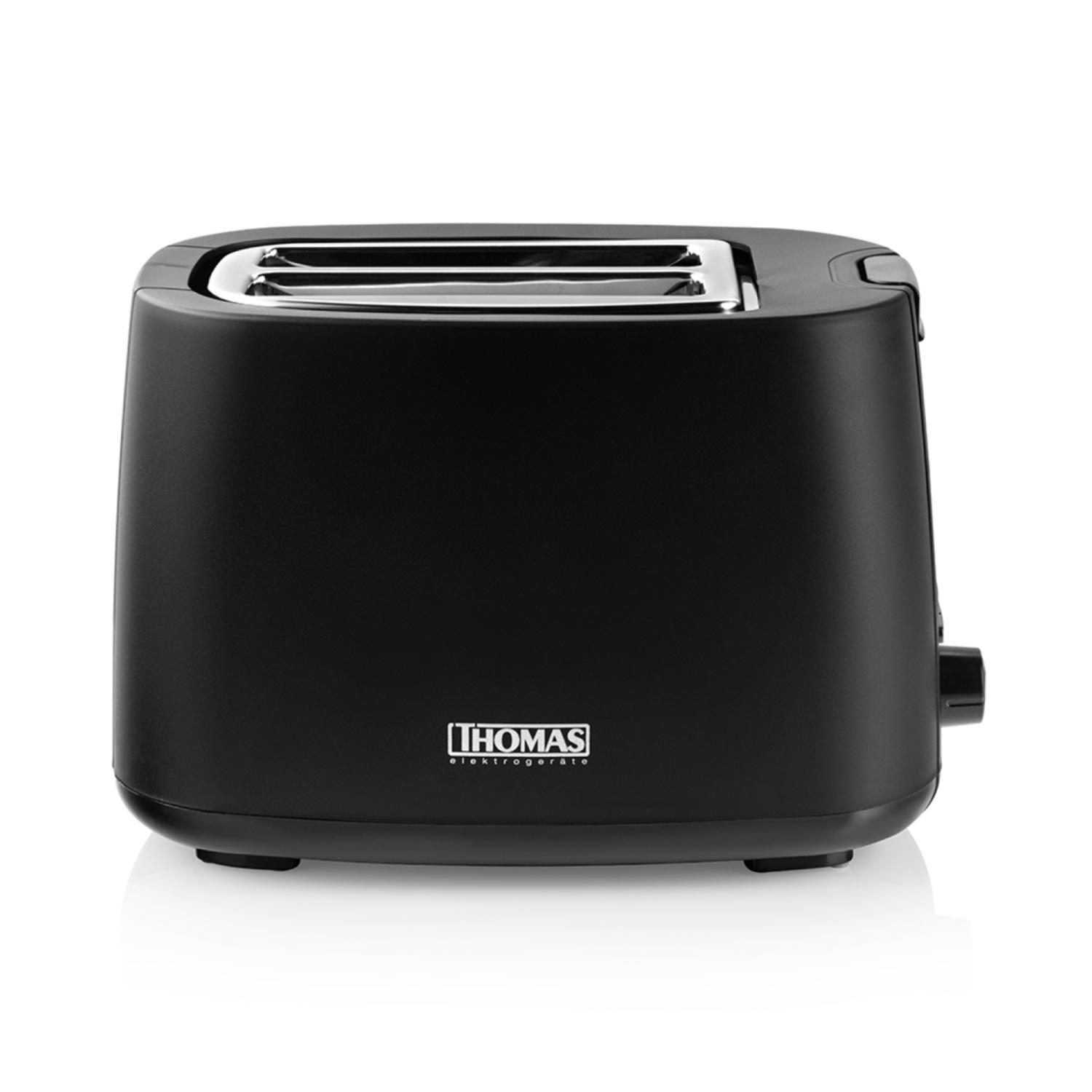 Thomas - Tostador De Pan 2 Panes 750W 7Niv Negro Th-117