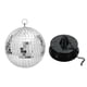 thumbnail image 5 of Bola De Espejo De 6 Pulgadas Y 8 Pulgadas, 18 Luces LED Portátiles Para Discotecas, Clubes Nocturnos, DJ De 12 Pulgadas, 5 of 5