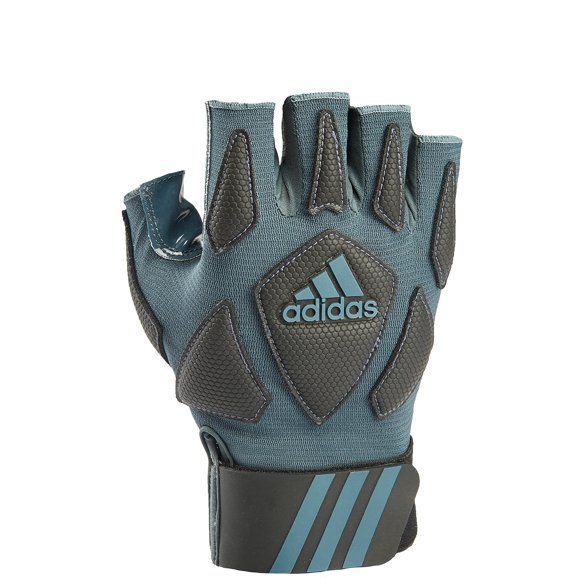Guantes adidas Scorch Destroy 2 Lineman Half Finger Gris/Negro