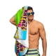thumbnail image 5 of Canciones Infantiles Toalla de playa de secado rápido con diseño temático, regalo para mujeres y niñas, ideal para cumpleaños, fans, amantes de la música, uso en la playa o al aire libre, 78 × 160 cm, 5 of 6