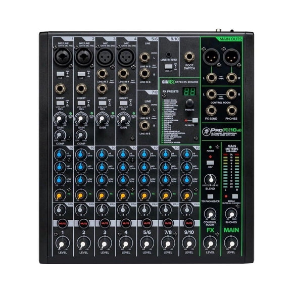 Mezcladora Mackie ProFX10V3 USB