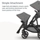 thumbnail image 4 of Cochecito UPPAbaby RumbleSeat V3, segundo asiento inferior Jake, 4 of 7