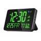 thumbnail image 4 of Reloj Digital Con Pantalla De Aplicación, Alarma, Pantalla Grande Para Sala De Estar, Dormitorio, Oficina, Verde, 4 of 5