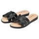 thumbnail image 2 of Sandalia Mujer Negro/Natural Adla Piccadilly, 2 of 3