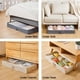 thumbnail image 4 of Contenedores de almacenamiento para debajo de la cama Berdeng, paquete de 3, 45 L de capacidad, 4 of 7