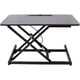 thumbnail image 2 of Adjustable Height Standing Laptop Desk,Adjustable Sit to Stand Up Workstation with Keyboard Tray,Black, 2 of 3